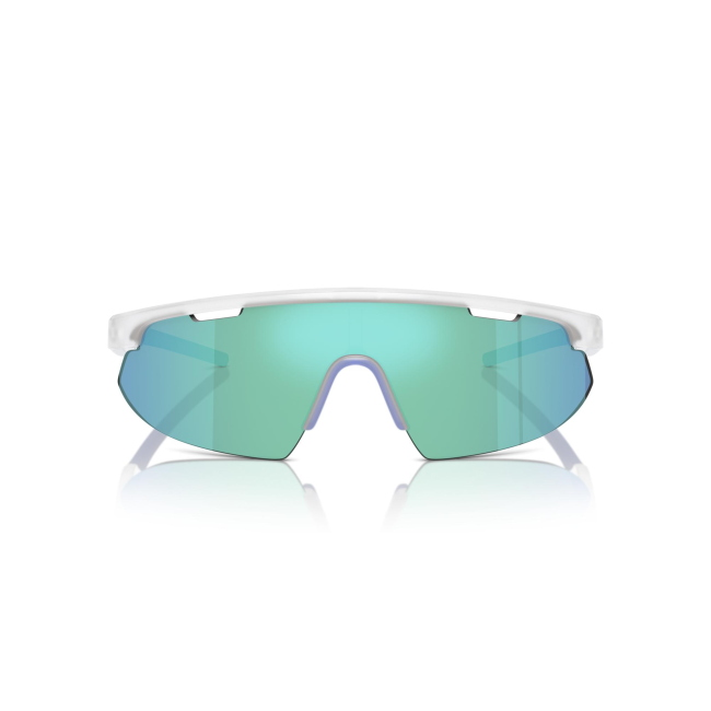 SCUDERIA FERRARI FZ 6004U col. 505/55 è un occhiale da sole in acetato grigio opale e blu e calibro 41.