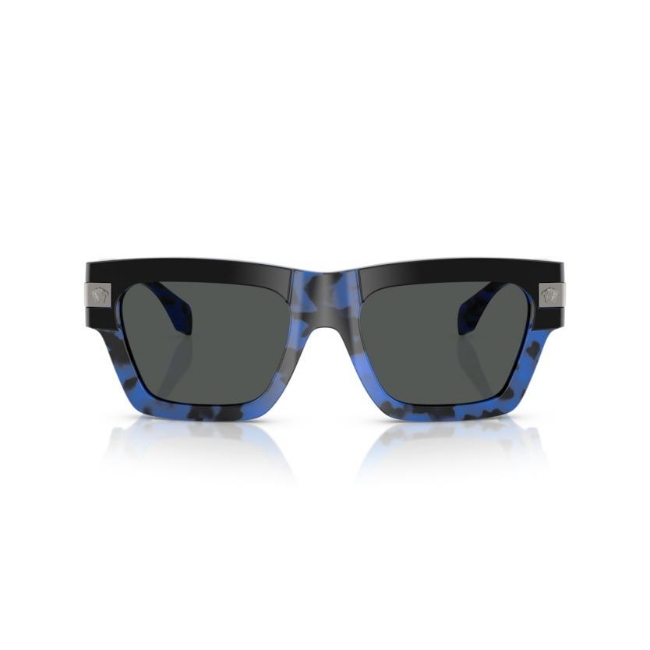 VERSACE VE4464 col. 545887 è un occhiale da sole da uomo in acetato, dalla forma rettangolare e calibro 52.
