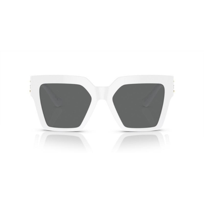 Versace VE 4458 col. 314/87 è un occhiale da sole da donna in acetato bianco, dalla forma farfalla e calibro 54.
