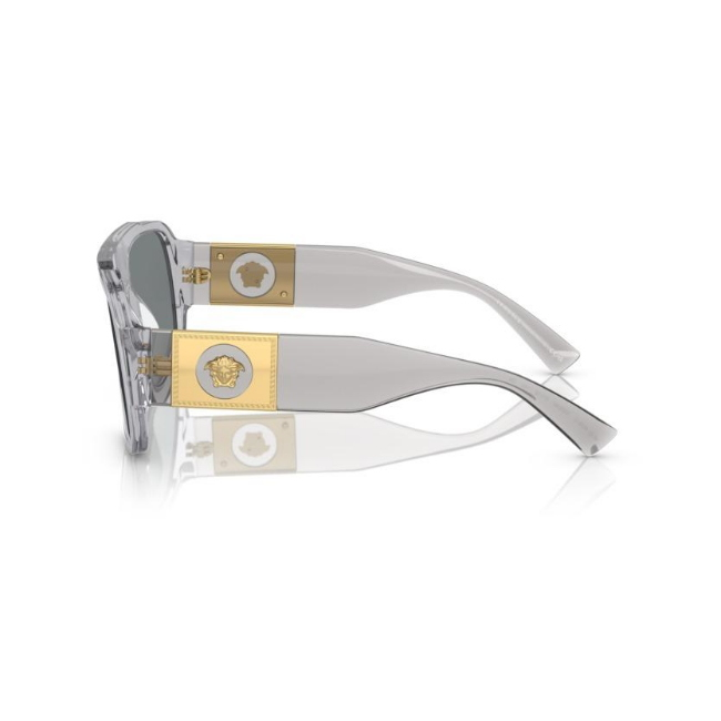 VERSACE VE4436U col. 530580 è un occhiale da sole da uomo in acetato, dalla forma pillow e calibro 57.