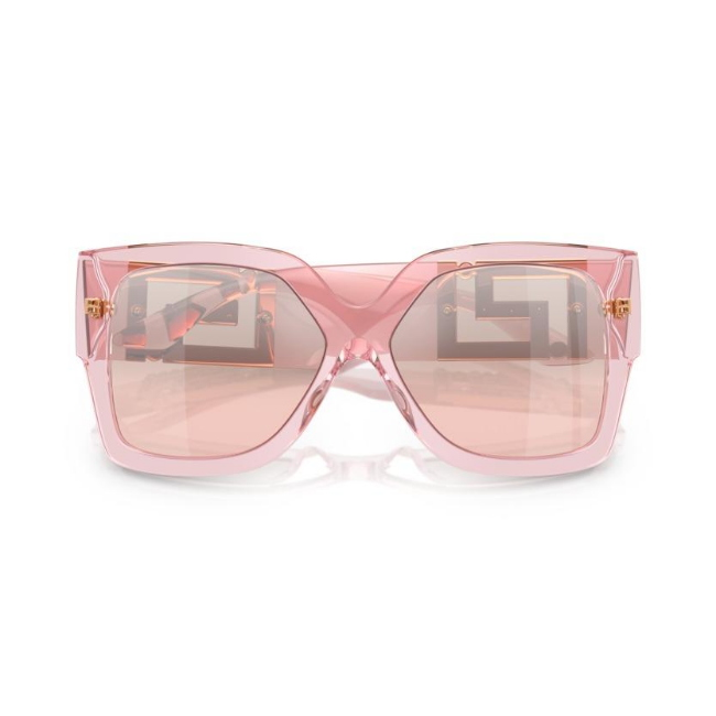 VERSACE VE4402 col. 54727E è un occhiale da sole da donna in acetato, dalla forma rettangolare e calibro 59.