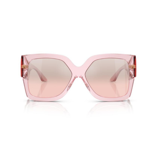 VERSACE VE4402 col. 54727E è un occhiale da sole da donna in acetato, dalla forma rettangolare e calibro 59.