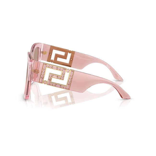 VERSACE VE4402 col. 54727E è un occhiale da sole da donna in acetato, dalla forma rettangolare e calibro 59.