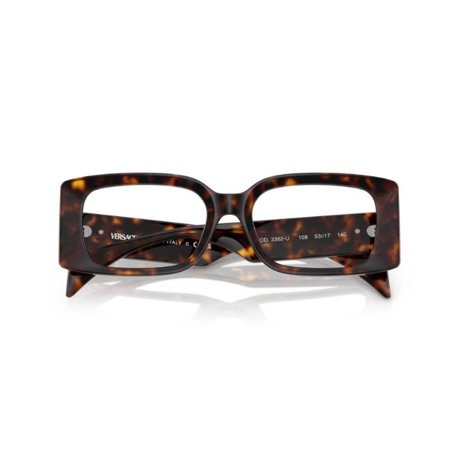 VERSACE VE3362U col. 108 è una montatura da vista in acetato e calibro 53.