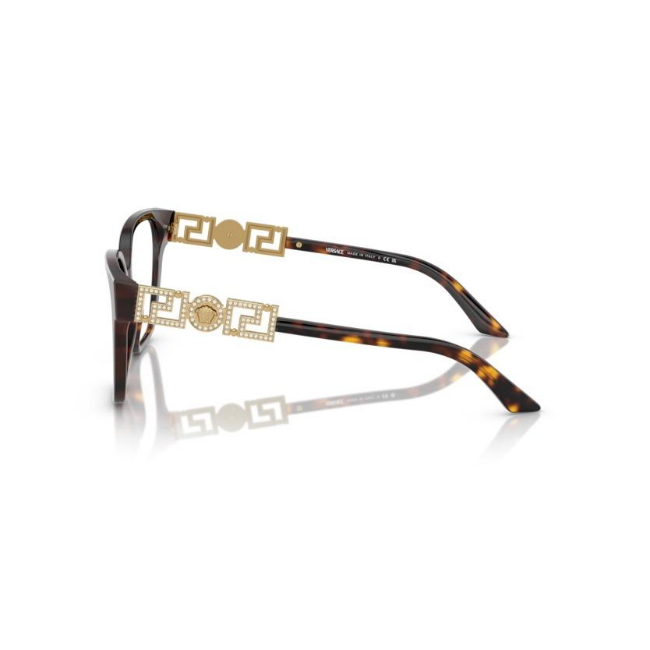 VERSACE VE3358B col. 108 è una montatura da vista in acetato e calibro 54.