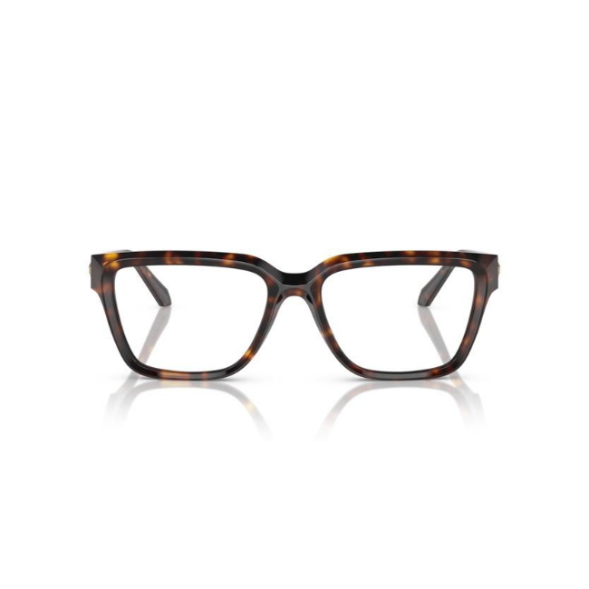 VERSACE VE3357 col. 108 è una montatura da vista da donna in acetato, dalla forma rettangolare e calibro 53.