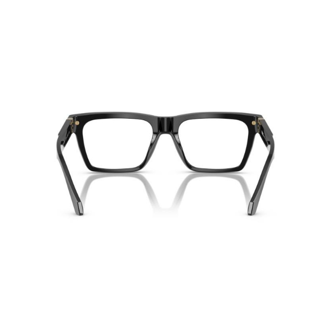 VERSACE VE3354 col. GB1 è una montatura da vista da uomo in acetato, dalla forma rettangolare e calibro 55.