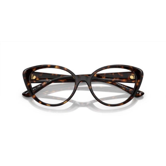 VERSACE VE3349U col. 108 è una montatura da vista in iniettato e calibro 53.