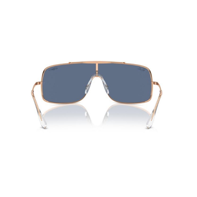 Ray-Ban RB 3897 WINGS III col. 9202/80 è un occhiale da sole in metallo oro rosa e calibro 36.