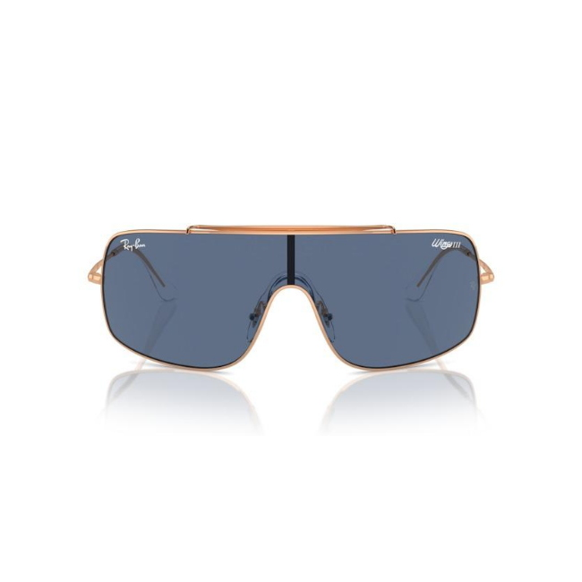Ray-Ban RB 3897 WINGS III col. 9202/80 è un occhiale da sole in metallo oro rosa e calibro 36.