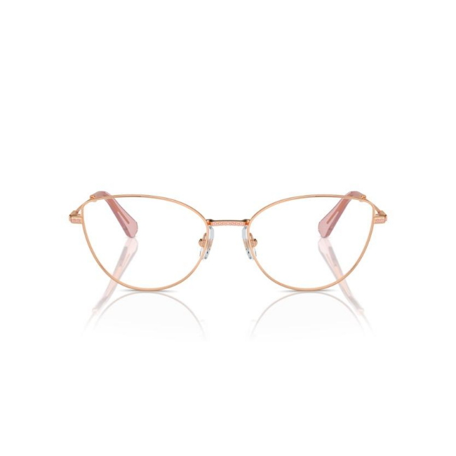 Swarovski SK 1012 col. 4014 è una montatura da vista in metallo oro rosa e calibro 56.
