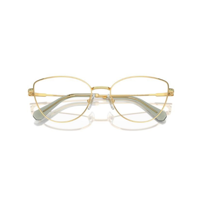 Swarovski SK 1012 VISTA col. 4004 è una montatura da vista in metallo oro e calibro 56.