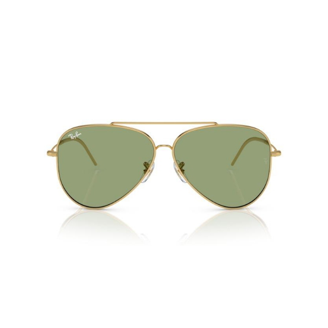 Ray-Ban RB R0101S AVIATOR REVERSE col. 001/82 è un occhiale da sole in metallo e calibro 59.