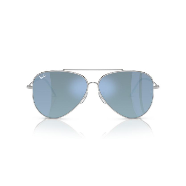Ray-Ban RB R0101S AVIATOR REVERSE col. 003/GA è un occhiale da sole in metallo e calibro 62.