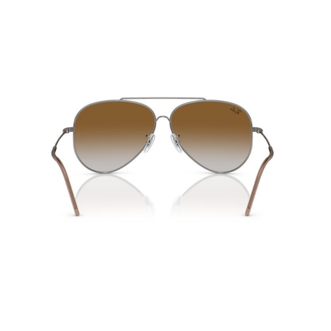 Ray-Ban RB R0101S AVIATOR REVERSE col. 004/CB è un occhiale da sole in metallo e calibro 62.