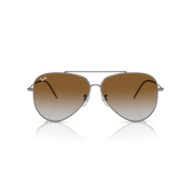 Ray-Ban RB R0101S AVIATOR REVERSE col. 004/CB è un occhiale da sole in metallo e calibro 62.