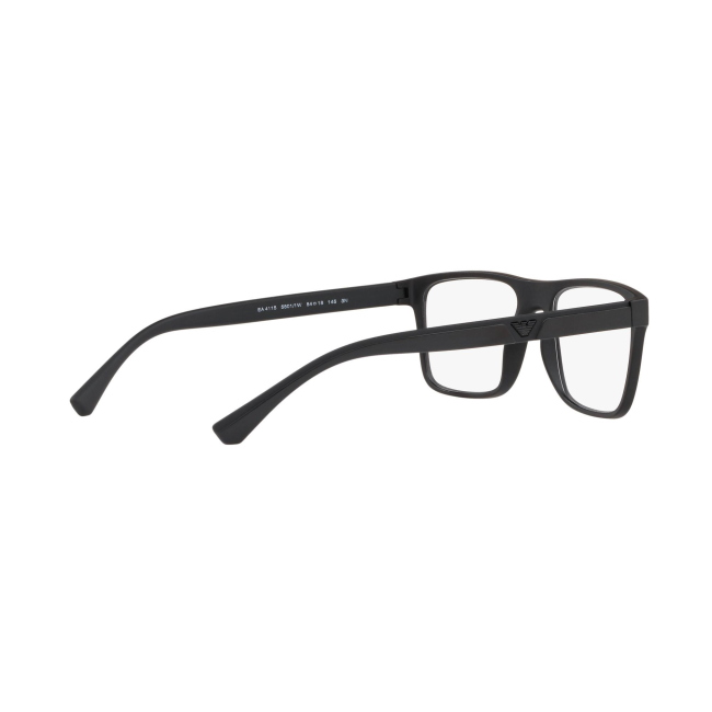 Emporio Armani EA 4115 col. 5801/1W è un occhiale da sole in acetato nero satinato e calibro 54.