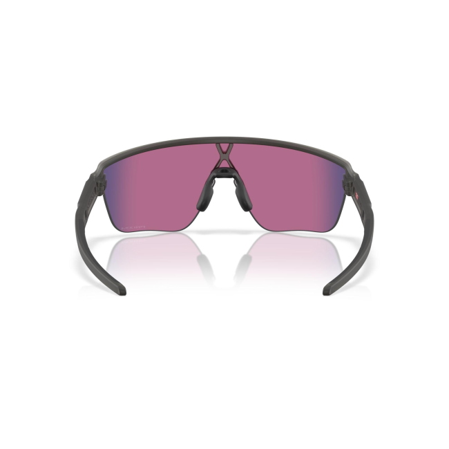 Oakley OO 9415 CORRIDOR SQ col. 03 è un occhiale da sole in acetato grigio fumo opaco e calibro 42.
