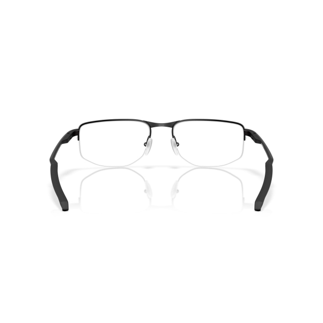 Oakley OX 3035 ADDAMS 0.5 col. 01 è una montatura da vista in nero satinato e calibro 54.