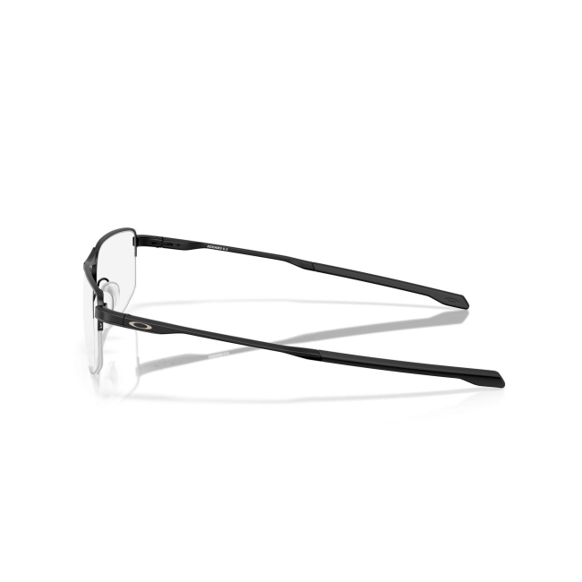 Oakley OX 3035 ADDAMS 0.5 col. 01 è una montatura da vista in nero satinato e calibro 54.
