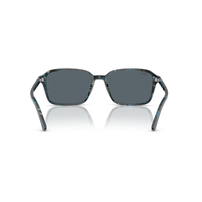 Ray-Ban RB 2231 RAIMOND col. 1417/R5 è un occhiale da sole in acetato tartarugato grigio scuro e blu e calibro 58.