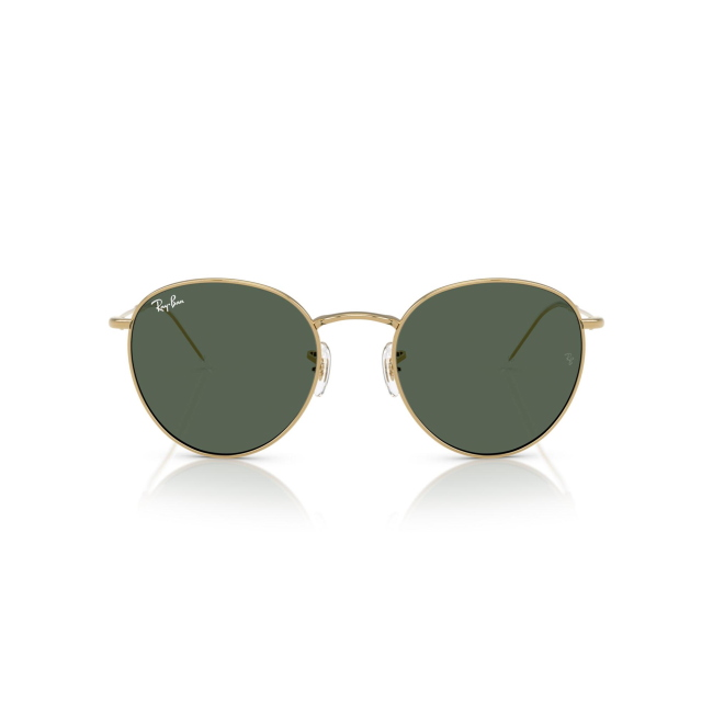 Ray-Ban RB R0103S ROUND REVERSE col. 001/VR è un occhiale da sole in metallo oro e calibro 53.