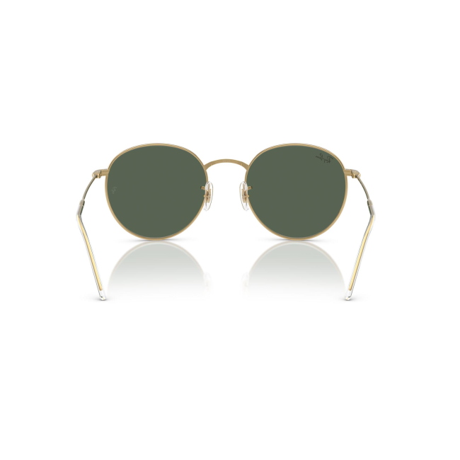 Ray-Ban RB R0103S ROUND REVERSE col. 001/VR è un occhiale da sole in metallo oro e calibro 53.