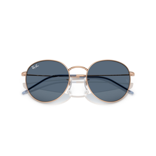 Ray-Ban RB R0103S ROUND REVERSE col. 92023A è un occhiale da sole in metallo oro rosa e calibro 53.