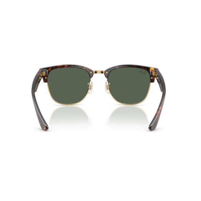 Ray-Ban RB R0504S CLUBMASTER REVERSE col. 1359VR è un occhiale da sole in metallo oro e celluloide tartarugata e calibro 54.