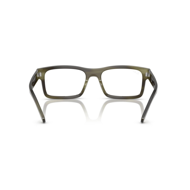 Ray-Ban RB 5435 col. 8405 è una montatura da vista in acetato tartarugato verde e calibro 56.