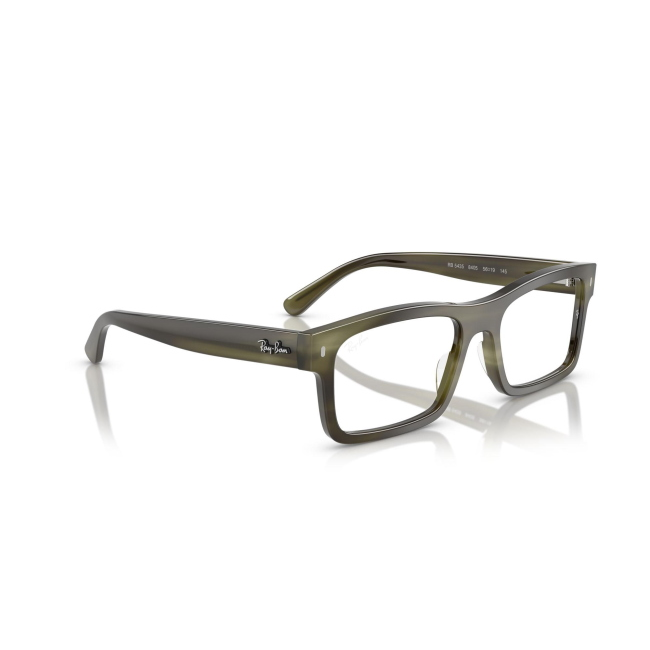 Ray-Ban RB 5435 col. 8405 è una montatura da vista in acetato tartarugato verde e calibro 56.