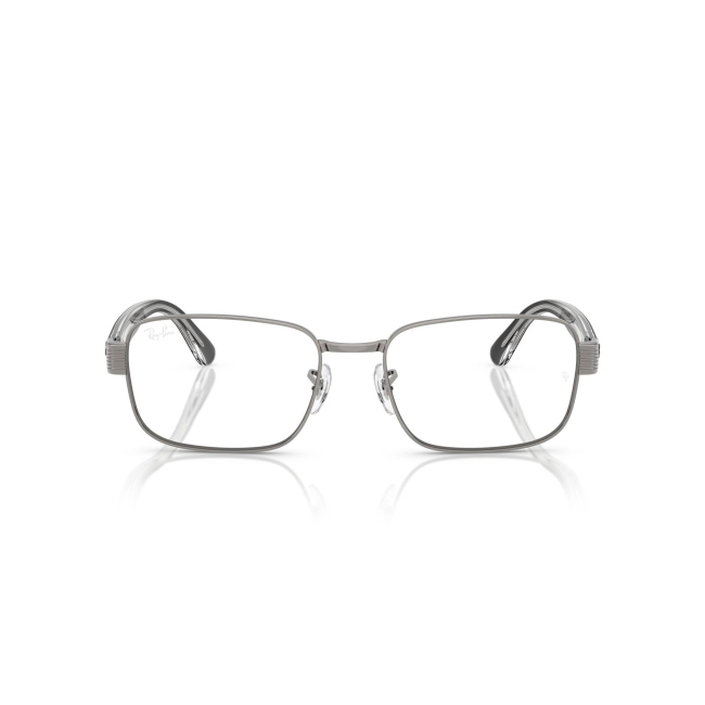 Ray-Ban RB 6529 col. 2502 è una montatura da vista in acetato nero e metallo gunmetal e calibro 56.