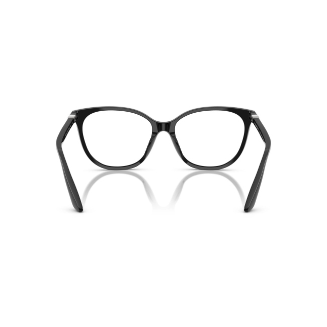 Emporio Armani EA 3249U col. 5017 è una montatura da vista in acetato nero lucido e calibro 55.