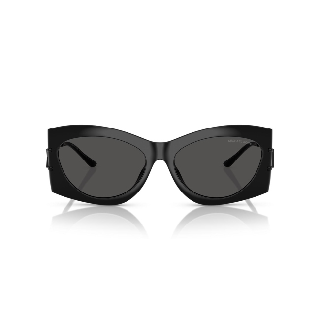 MICHAEL KORS MK 2235U NAVARRA col. 300587 è un occhiale da sole in acetato e metallo nero lucido e calibro 57.