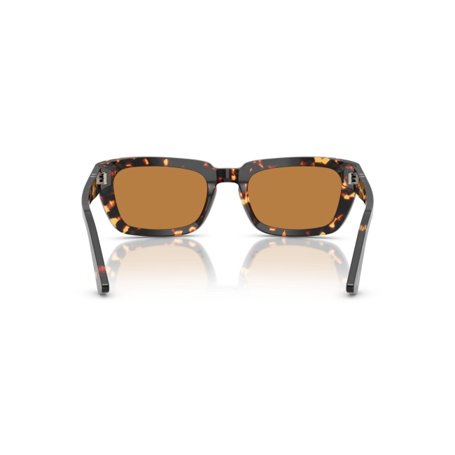 Persol PO 3367-S col. 985/53 è un occhiale da sole da donna in acetato tabacco virginia marroni, dalla forma pillow e calibro 54.