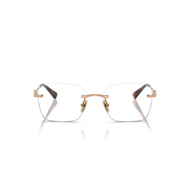 Vogue VO 4320B col. 5152 è una montatura da vista in metallo oro rosa e calibro 53.
