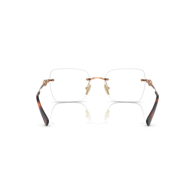Vogue VO 4320B col. 5152 è una montatura da vista in metallo oro rosa e calibro 53.