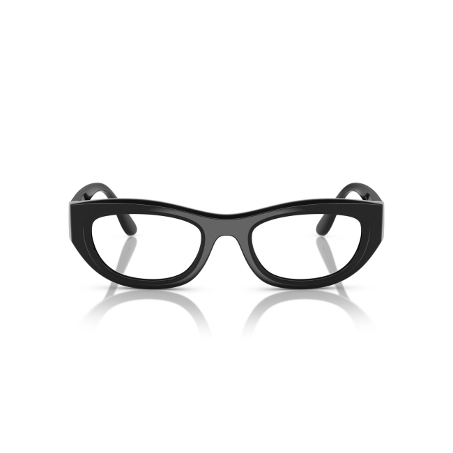 Vogue VO 5615 col. W44 è una montatura da vista in acetato nero lucido e calibro 51.