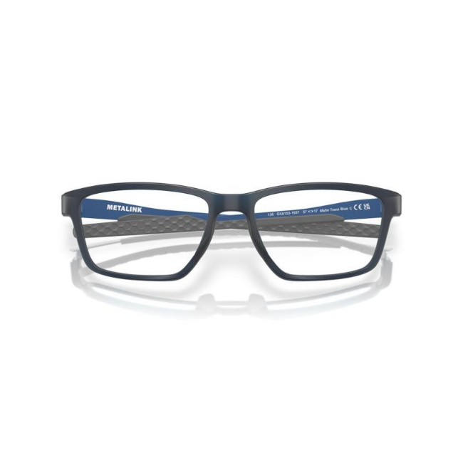 Oakley Vista OO 8153 col. 15 è una montatura da vista in o matter blu opaco e calibro 55.