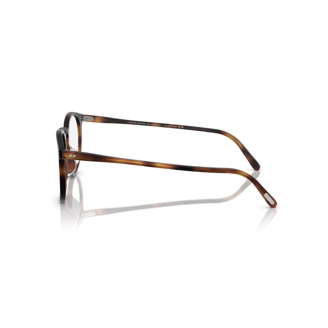 Oliver Peoples OV 5183 O'MALLEY col. 1552 è una montatura da vista da uomo in acetato marrone tartarugato, dalla forma pantos e calibro 45.