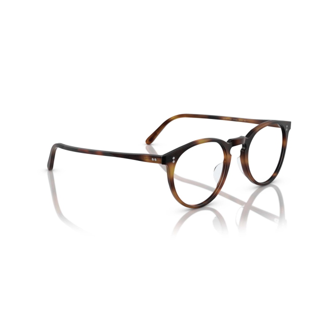 Oliver Peoples OV 5183 O'MALLEY col. 1552 è una montatura da vista da uomo in acetato marrone tartarugato, dalla forma pantos e calibro 45.