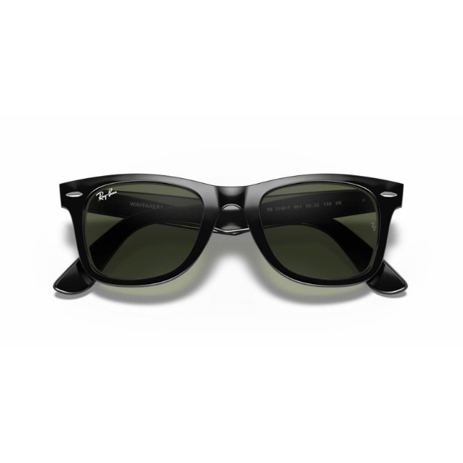 Ray-Ban 2140F SOLE col. 901 è un occhiale da sole in acetato e calibro 52.