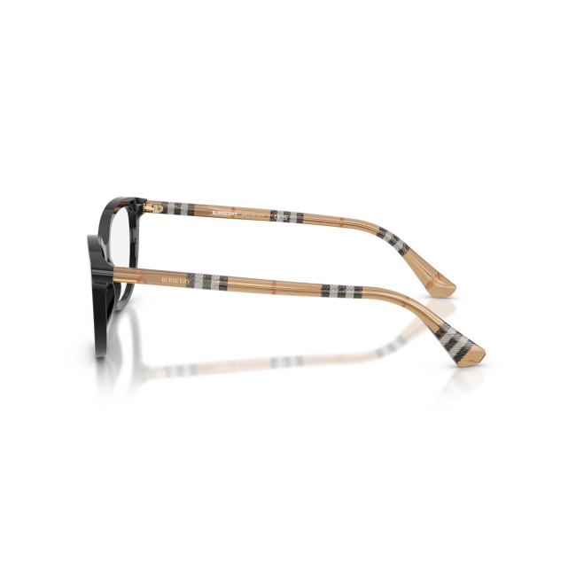 Burberry BE 2431 col. 4161 è una montatura da vista da donna in acetato nera nero, dalla forma cat eye e calibro 52.