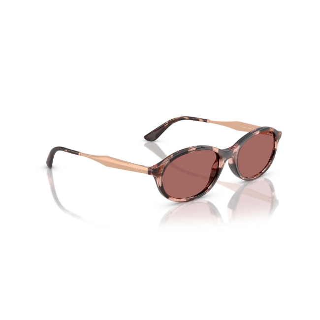 Vogue VO 5625S col. 3199/69 è un occhiale da sole in acetato tartarugato rosa e calibro 52.
