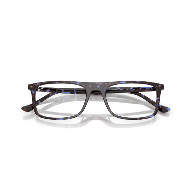 Ray-Ban RB 5440 col. 8424 è una montatura da vista in acetato blu tartarugato e calibro 55.