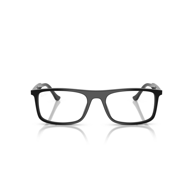 Ray-Ban RB 5440 col. 2000 è una montatura da vista in acetato nero lucido e calibro 55.