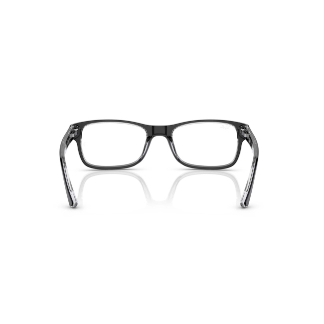 Ray-Ban RB 5268 col. 2034 è una montatura da vista in acetato marrone tartarugato e calibro 50.