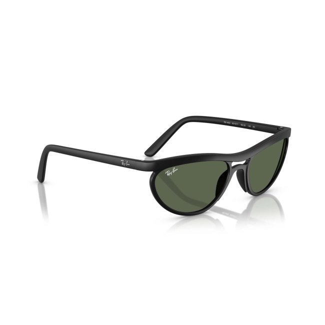 Ray-Ban RB 4453 col. 601S/71 è un occhiale da sole in acetato nero satinato e calibro 59.
