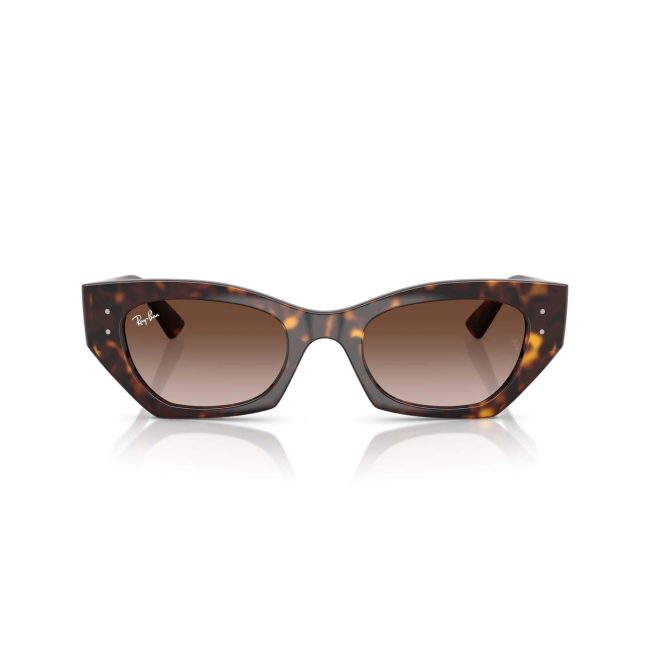 Ray-Ban RB 4430 ZENA col. 1359/13 è un occhiale da sole in acetato marrone tartarugato e calibro 49.