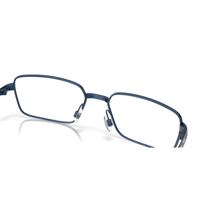 Oakley Vista OX 3036 FOIL RQ col. 03 è una montatura da vista in metallo blu midnight opaco e calibro 55.